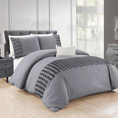 Luxury Twisted Pleated Duvet Set (096)
