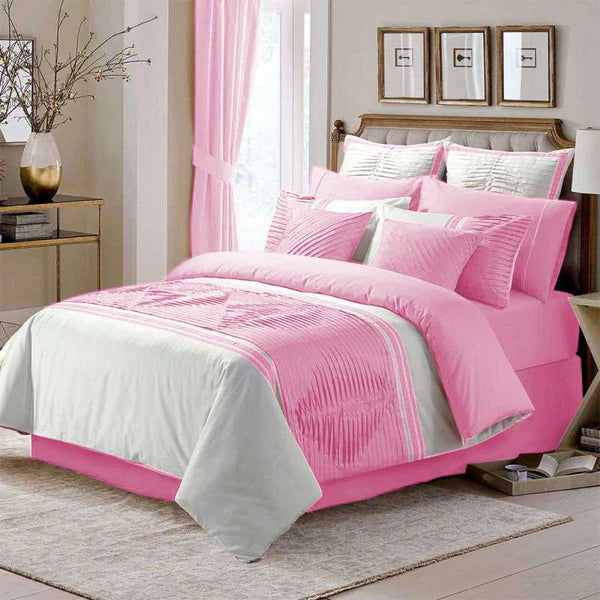 Luxury Horizontal Pleated Duvet Set (201)
