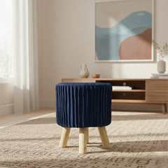 Wooden stool round shape Designed