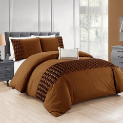 Luxury Twisted Pleated Duvet Set (097)