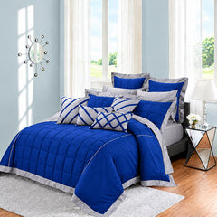 Luxury Box Pleats Duvet Set