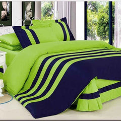 Green & Blue Stripe Duvet Set (208)