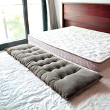 Velvet Sleeping Floor Mattress-Grey