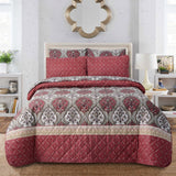 Quilted Comforter Set 6 Pcs Bed Sheet Design RG-C-38