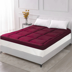 Mattress Topper Cozy & Snug - Maroon