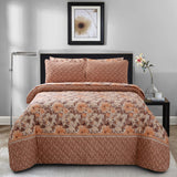 Quilted Comforter Set 6 Pcs Bed Sheet Design RG-C-26