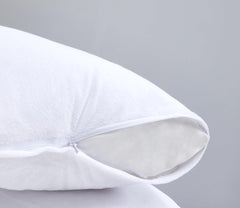 Pack of 2 Cotton Terry Waterproof Pillow