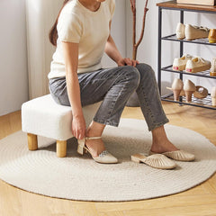 Wooden stool Single Seater Luxury Style