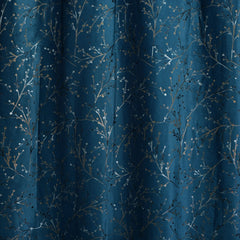 2 PCS PREMIUM QUALITY TEXTURE VELVET CURTAINS - Zink