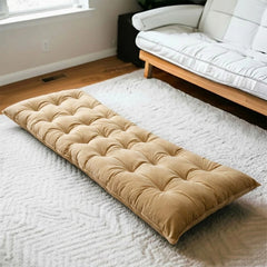 Velvet Sleeping Floor Mattress- Gold