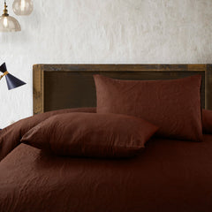 New Design 3 Pcs Ultrasonic Bedspread - Brown
