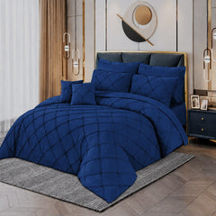 Pintuck Duvet Set