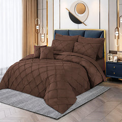 Pintuck Duvet Set